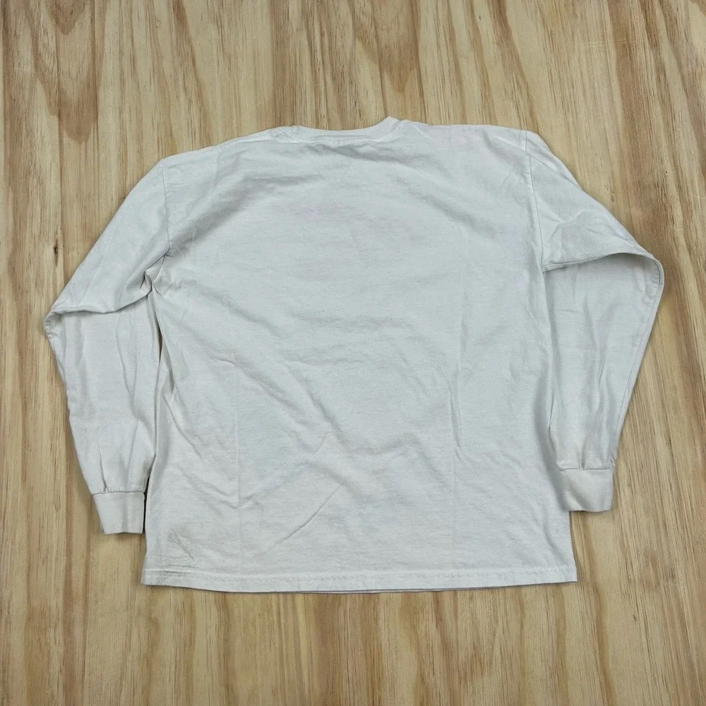 Phineas & Ferb Disney T-shirt White Ferb Funky Fresh KIDS size Large Long Sleeve